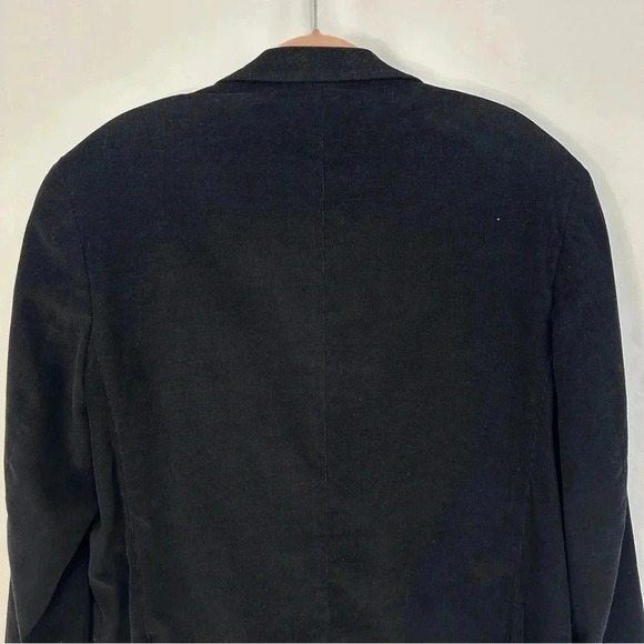 T Harris London Coat Blazer Men's Size Large Black Formal Career Holiday - Picture 12 of 16